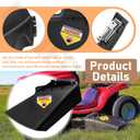 631-05229 Deck Chute Assembly & 731-2363 Mulch Plug for Cub Cadet MTD Troy Bilt 2150 1600 2155 Lawn Mower, Repalces 631-0216, 731-1061, 731-2541A, 731-1032A and 190-116, 7311643A, GW-7311643A