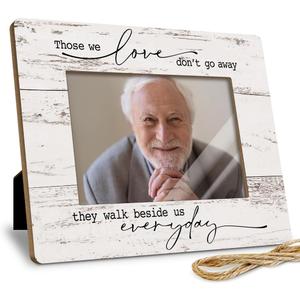 Memorial Pictures Frame, Sympathy Gifts For Loss Of Loved One, Bereavement Gifts For Loss Of Mother Father Husband, Sympathy Gift Fits 4x6 In Photo