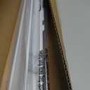 LazBlinds Cordless Cellular Shades, No Tools No Drill Blackout Honeycomb Shades Pleated Blinds for Windows, 45'' W x 48'' H, Silver White
