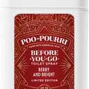 Poo-Pouri Before-You-Go Holiday Pocket Sprayer, Berry and Bright, 1 Fl Oz - Cinnamon, Cranberry and Balsam Fir