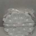 Deviled Egg Container with Lid - Food Storage Containers Hold 18 Hard-Boiled Eggs Each for Catering, Parties, or Buffet by Classic Cuisine