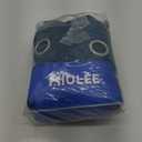 MIULEE Blue Velvet Curtains 84 Inches Length Blackout Curtains Thermal Insulated Soundproof Room Darkening Grommet Curtains/Drapes for Living Room Bedroom 52 x 84 Inch 2 Pcs Peacock Blue