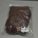 HYPERFIRE Women's Elegant Long Sleeve Scoop Neck Puff Bubble Mini Cocktail Dress Party Club M