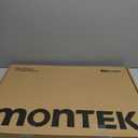 monTEK Ultra Slim TV Wall Mount for 43-90 Inch TVs | 1.1" Thin Low Profile Full Motion Bracket | Dual Swivel Articulating Arms with Tilt | Max VESA 600x400mm | Holds 132lbs | Fits 16"/18" Studs