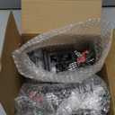 Therwen 2 Pcs Christmas Stocking Holders Lantern Christmas Stocking Hangers for Mantel Xmas Hooks Decorative Retro Light up Holders for Home Indoor Outdoor Decor(Snowflakes,Black)