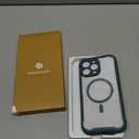 Miracase for iPhone 16 Pro Max Case 6.9'', [Bubble Free] Full-Body Phone case with Built-in Full Glass Screen &Lens Protector,Compatible with MagSafe,Drop Proof 16 Pro Max Cover, Green