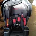Baby Trend Cover Me 4-in-1 Convertible Infant/Toddler Car Seat, Scooter
Adjustable/Removable Canopy for Sun Protection & 2 Cup Holders, Black/Red, for Family Trips, Daily Transport & Everyday Use, MFD: 04/16/2026