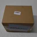 Tampon Holder for Bathroom, Shark Week Tampon Storage, Acrylic bathroom organizer with Lid, Feminine Pads Organizer Box with Removable Divider, Black