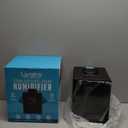 Livatro Stainless Steel Humidifier, 3L Warm Mist Humidifier, Easy Clean with Warm Steam Humidifier, Healthy Air Mist Humidifiers for Bedroom Living Room, with Sleep Mode and Auto-off Setting