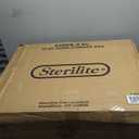 4pcs Sterilite 70 Qt Ultra™ Latch Box, Durable Clear Storage Bin w/Lid