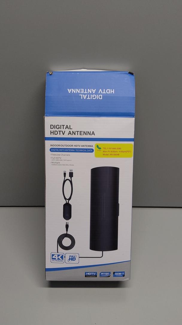 3500+ Miles Range TV Antenna,2026 Digital TV Antenna Indoor Outdoor with Strongest Amplifier, 360°Reception HD Antenna for Local Channels for Smart/Old TVs-38ft Coax Cable-Support 8K 4K 1080p ATSC 3.0