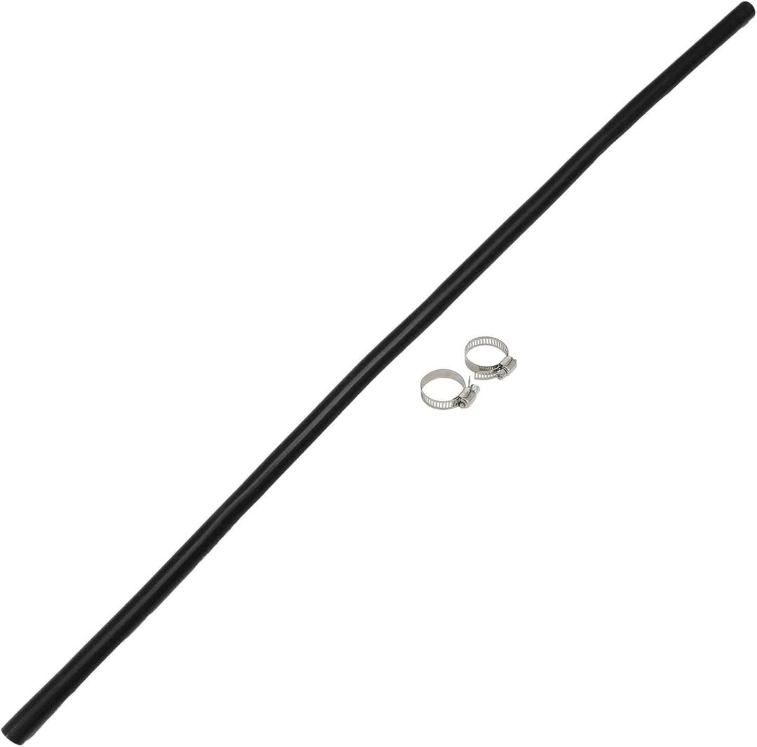 ACROPIX 22mm 7/8" Inch ID Straight Coupler Silicone Hose 1500mm 5FT Length Black 4-Ply Intercooler Heater Turbocharger Air Intake Pipe Radiator Coolant Tube