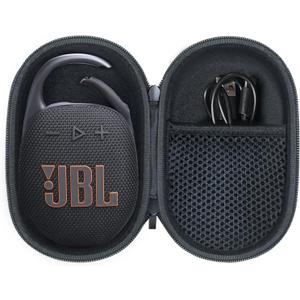 Case for JBL Clip 5 Portable Bluetooth Speaker, Cover for JBL Clip 5 Speaker, Waterproof and Dustproof Feature, for Home, Outdoor and Travel(Black) - Box Only