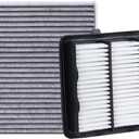 CA12290 Engine Air Filter and CF10134 Cabin Air Filter kit Compatible with 2018-2022 Honda Accord 1.5L Gas Only Replaces 17220-6A0-A00 80292-SDA-A01