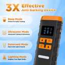 Dog Bark Deterrent Device,2X Ultrasonic Anti Barking Device for Dogs, 50 FT Range No More Indoors Outdoors Behavior Correct Safe & Humane Rechargeable Barkshield for Dogs