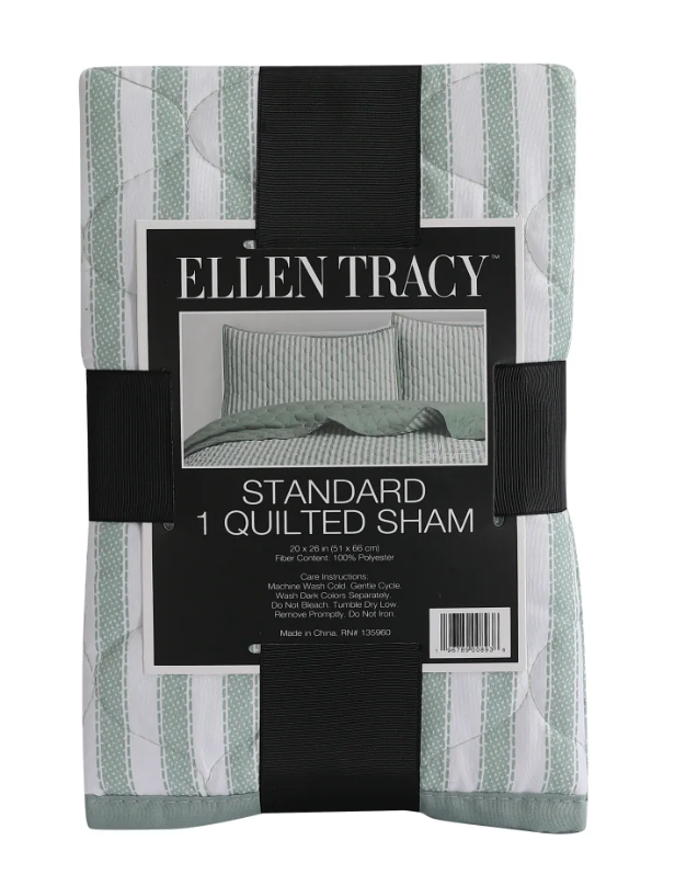 Standard 1 Quilted Sham 20x26 100%Polyester