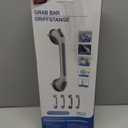 TAILI Grab Bars for Bathtubs and Showers 2 Pack Suction Grab Bar, Heavy Duty Shower Handle Removable Bath Handrails for Seniors and Elderly, Bathroom Safety Grip No Drilling Waterproof,Grey (16.8", Gray)