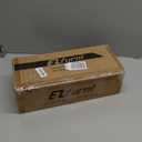 Tension Double Curtain Rods for Windows by EZFurni,31 to 83 Inch Wide, Adjustable No Drill Curtain Rods for Living Room,Bedroom,Decorative Window Treatment,Renter Friendly,39 to 130 Inch Height,Black