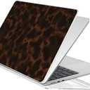 Compatible with MacBook Air 13 inch 2025 2024-2022 M4 M3 M2 Case A3240 A3113 A2681, Retro Trendy Tortoise Shell Cute for MacBook Air 13 inch
