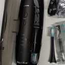 Aquasonic Black Series Ultra Whitening Toothbrush  ADA Accepted Electric Toothbrush- 8 Brush Heads & Travel Case  40,000 VPM Electric Motor & Wireless Charging - 4 Modes w Smart Timer (1 Count (Pack of 1))