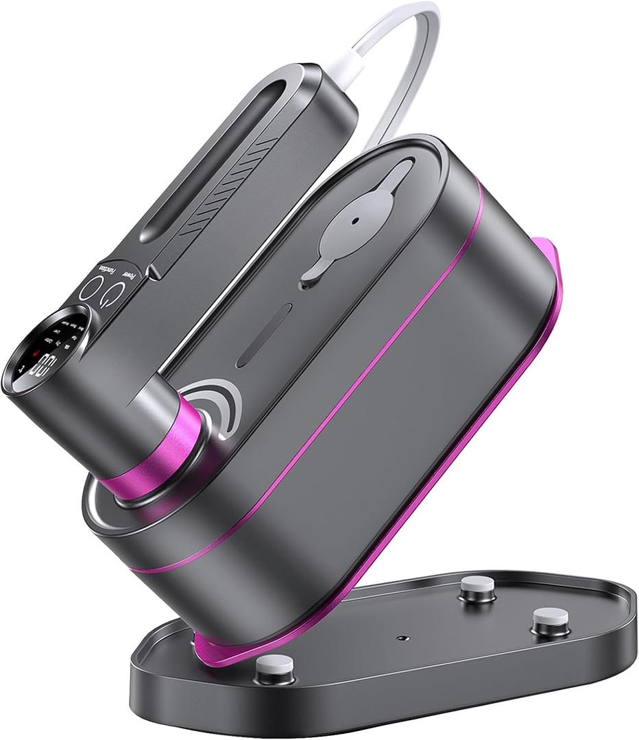 Travel Steamer for Clothes, Portable Mini Garment Steamer  Iron 2 In 1, 15s Heat-Up, Large Ceramic Heat Panel, Rotary Head Handheld Iron for Various Fabrics