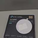 TP-Link EAP610 Omada Business WiFi 6 AX1800 Wireless Gigabit Access Point - Support Mesh, OFDMA, Seamless Roaming & MU-MIMO, SDN Integrated, Cloud Access & Omada App, PoE+ Powered, White, Dual-Band