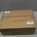 DMX 4-Channel Dimmer Pack with DMX512 Protocol Compatible with High-Voltage Halogen and LED Bulbs, 20A Max, Silicon Box for Stage Lighting Control