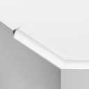 Ceiling Crown Molding Trim, 12 Pack High Impact Polystyrene Decorative Ceiling Moulding, 48 Feet Total Length,Easy to Install (48x2.34in,White)