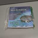 AIDEA Non Scratch Scrub Sponge, 24Count, Sponges for Dishes, Sponges Kitchen, Cleaning Sponge, Cleans Fast Without Scratching, Stands Up to Stuck-on Grime, Cleaning Power for Everyday Jobs (Blue)