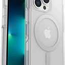 OtterBox iPhone 13 Pro (Only) - Symmetry Clear Series+ Case - Clear - Ultra-Sleek - Snaps to MagSafe - Raised Edges Protect Camera & Screen - Non-Retail Packaging