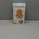 BEREST Baby Cry Sensor Sleepy Dog Sleep Soother Sleeping Aid White Noise Infant Stuffed Animal Puppy Dog Toy, Nursery Decor with Night Light, Moms Heartbeat 9 Sounds Therapy for Toddler Crib (Yellow)