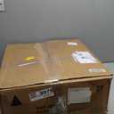 Arcadia Garden Products Fiberclay Bird Bath Outdoor Garden Decor, Antique Vintage Weather Resistant Water Bowl for Backyard and Patio and, 20-inch Tall, Blue