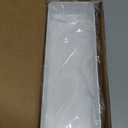 4 Pack Plastic Drawer Organizer 9.5 x 3 x 1.4 Inch Tabletop Organizer Tray Stationery Holder White Half Accessory Tray Stackable Storage Container for Vanity Office Home Utensils Gadgets Shelf Kitchen