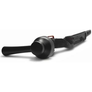 Korky Strongarm Metal Toilet Handle and Lever - Universal to Fit Front, Angled, Side, Left, and Right Mount Toilets - Matte Black, Simple Style, 6034BP