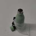 Insulated Water Bottle with Strap,18 oz Double Wall Stainless Steel Vacuum Bottles Metal Water Flask,Macaron Green