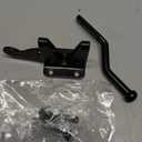 HILLMASTER Self Locking Gate Latch for Wooden Fence Heavy Duty,Gravity Lever Fence Door Latches with Steel Spring Cable Pull String Gate Hardware Gate Lock for Outdoor Secure Pool,Garden,Black Finish