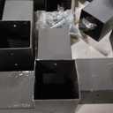 Heavy Alloy Steel Pergola Kit with 3-Way Brackets for 4"x 4" (Actual 3.6" X 3.6") LumberDIY Pergola Brackets Suitable for PergolasGardensand Metal Gazebo Kits - Includes Screws