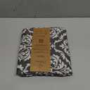 Premium Turkish Beach Towel  35"x67"  100% Cotton  Quick Dry Towel & Sand Free  Renaissance Black  Ideal for Travel & Pool