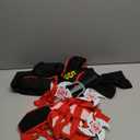 Bad boy league Kids Ninja Costumes Set Dragon Ninja Costume Halloween Ninjas Cosplay Suit for Boys Girls Halloween Party(Kids-S-4/ 5T Black)