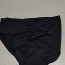 Saalt Seamless High Waist Period Underwear - Regular Absorbency - Comfortable, Thin, Keeps You Dry from All Leaks (Medium, Volcanic Black)