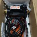 VEVOR Cast Iron Water Transfer Pump, 115V AC 1600 GPH 1/2HP, Portable Electric Utility Pump with Carbon Brush, Filter, Brass Connectors, for Garden, Rain Barrel, Pool, Pond, Hot Tub, Aquarium Draining