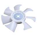 16285-74110 Cooling Fan Blade Compatible with Kubota D1105 D1305 V1505 V1505B J116 J119 J324 J320 WG1605 Engine, 7 Fan Blades 370mm