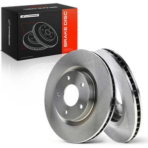 A-Premium 10in Front Vented Disc Brake Rotors 1 Pack