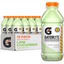 Gatorade Rapid Rehydration Electrolyte Beverage, Lime Cucumber, 20oz Bottles (12 Pack)