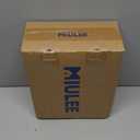 MIULEE Velvet Curtains 96 inches 2 Panels - Luxury Burnt Orange Blackout Curtains for Bedroom Living Room Thermal Insulated Super Soft Window Drapes Rod Pocket & Back Tab, Terracotta Rust Fall Decor