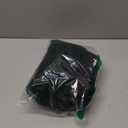 BDDC 4ft Table Cover Fitted, Black Spandex Table Covers, Washable and Wrinkle Resistant Stretch Tablecloths Rectangle for Events, Wedding, Banquets, Parties