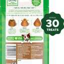 Greenies Pill Pockets for Dogs Small Size, Soft Dog Treats, with Real Peanut Butter, 3.2 oz. Pouch (30 Treats) (30 Count (Pack of 1))