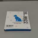 BSEEN Light Up Dog Collar - Rainproof LED Dog Collar Rechargeable - TPU Cuttable Glowing Pet Collar for Small Puppies& Cats, Safety Dog Lights for Night Walking& Camping (XS- Orange 40cm)