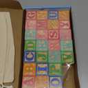 Joqutoys ABC Wooden Building Blocks for Toddlers 1-3 Large, 26 PCS Alphabet & Number Stacking Blocks, Educational Learning Toys for Boys Girls Kids Gifts 1.65''