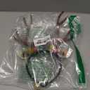 Christmas Reindeer Antler Headband: Women Xmas Deer Hair Hoop Furry Deer Horn Ears Headdress for Party Cosplay (Brown)